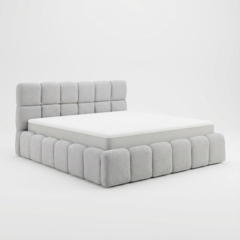 Łóżko Andre 160x200, tkanina Quelle, stelaż metalowy