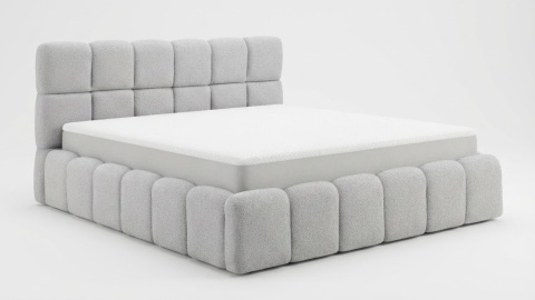 Łóżko Andre 160x200, tkanina Quelle, stelaż metalowy