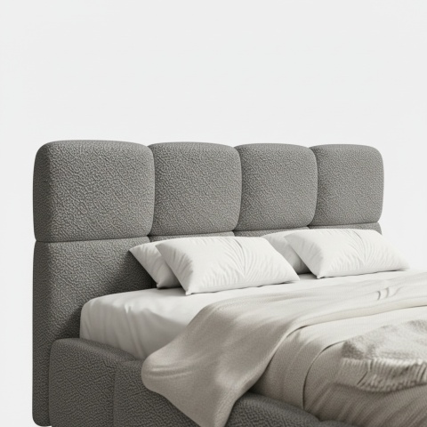 Łóżko Auro 160x200, tkanina Abriamo 03, stelaż metalowy