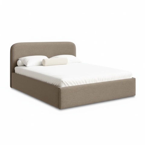 Łóżko Carl 160x200, tkanina Abriamo, stelaż metalowy