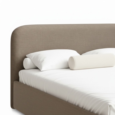 Łóżko Carl 160x200, tkanina Abriamo, stelaż metalowy