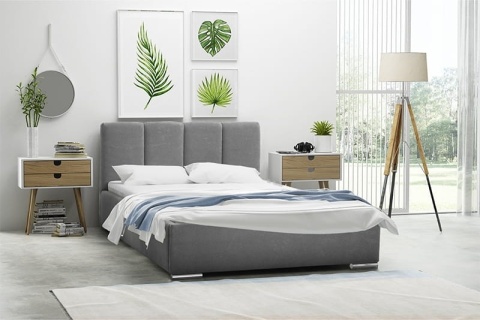 Łóżko Largo 160x200, tkanina Abriamo, stelaż metalowy