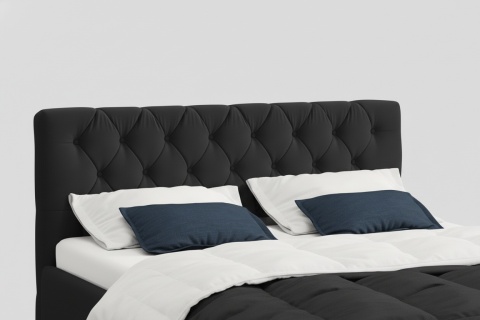 Łóżko Florens 160x200, tkanina Abriamo, stelaż metalowy