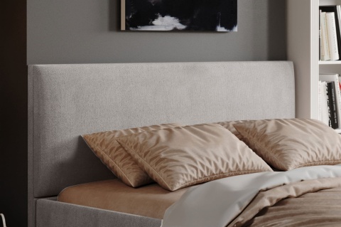 Łóżko Lindt 160x200, tkanina Abriamo, stelaż metalowy